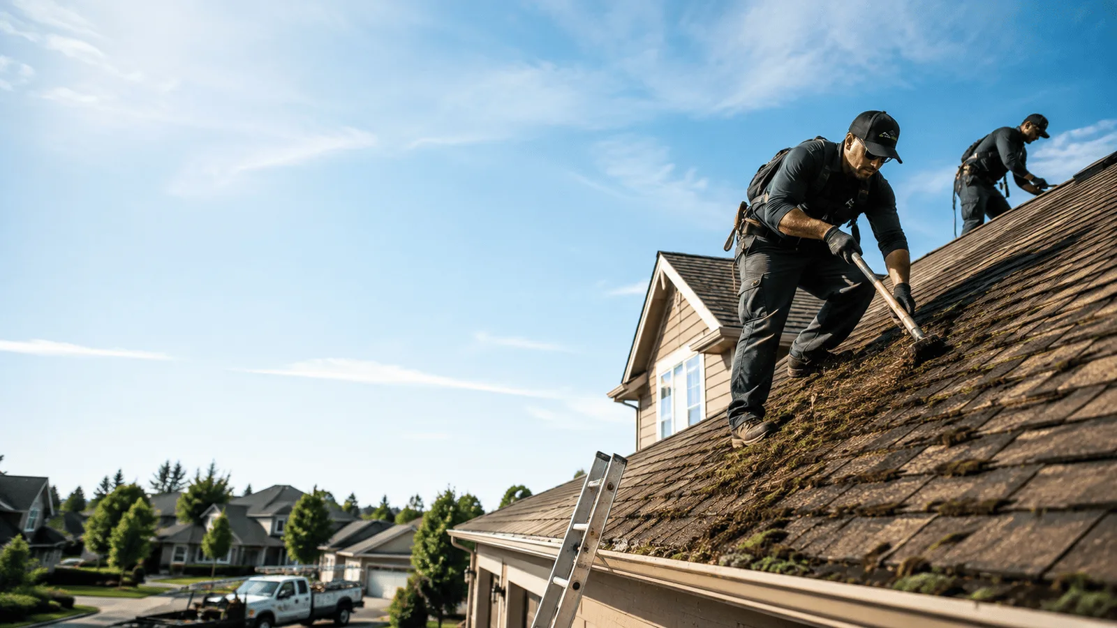 Roof Moss Removal in Sharon, VT near me
